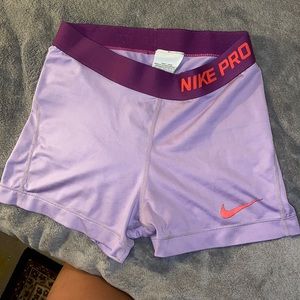 Nike spandex purple